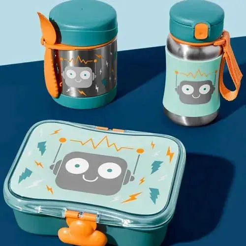 Skip Hop Zoo Little Kid Lunch Kit Robot - Tiny Giggles