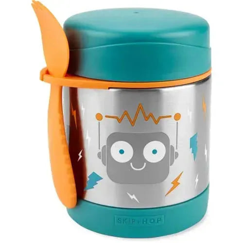 Skip Hop Zoo Insulated Food Jar Spark Style Robot - Tiny Giggles