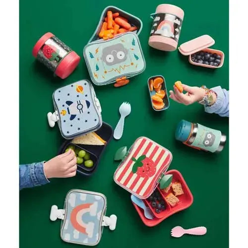 Skip Hop Zoo Insulated Food Jar Spark Style Robot - Tiny Giggles