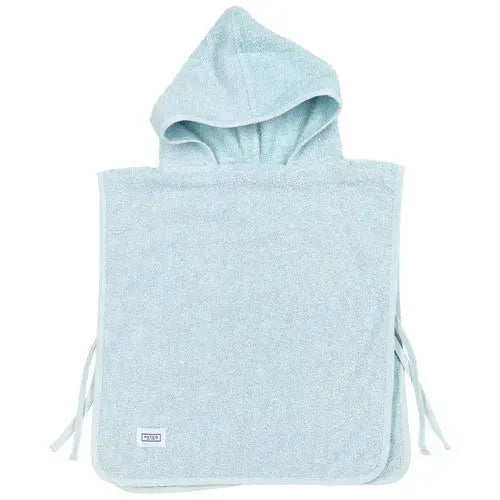 Meyco Badponcho Basic Badstof - Lichtblauw 1-3 jaar - Tiny Giggles