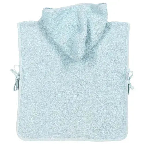 Meyco Badponcho Basic Badstof - Lichtblauw 1-3 jaar - Tiny Giggles