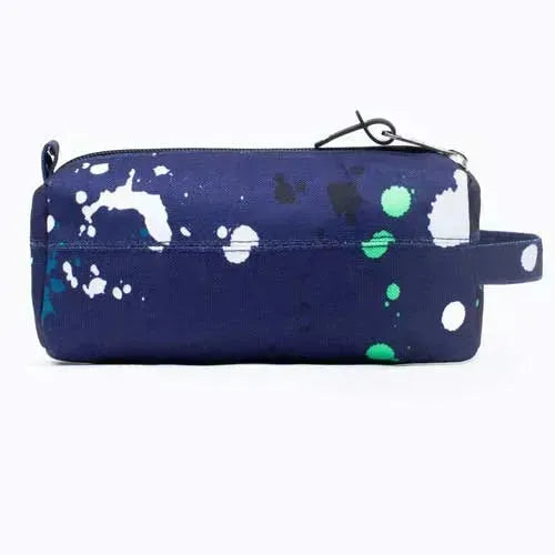 Hype Blue Green White Large Splat Etui - Tiny Giggles