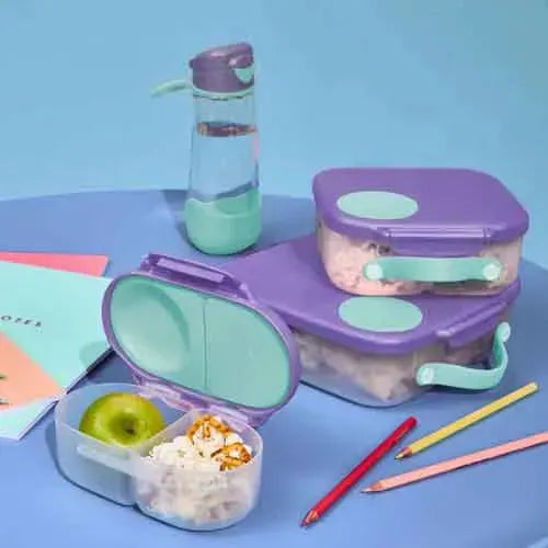 b.box Lunchbox Lilac Pop 5+ jaar - Tiny Giggles