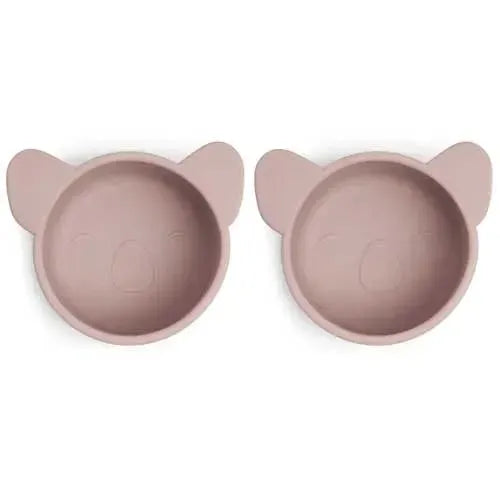 nuuroo Rosa Siliconen Snack Box Small Koala Woodrose - 2-pack - Tiny Giggles