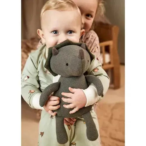 now Gabi Knit Teddy Bear Dino – Tiny Giggles