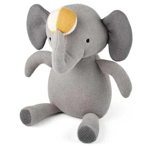 nuuroo Fille Knitted Elephant - Tiny Giggles