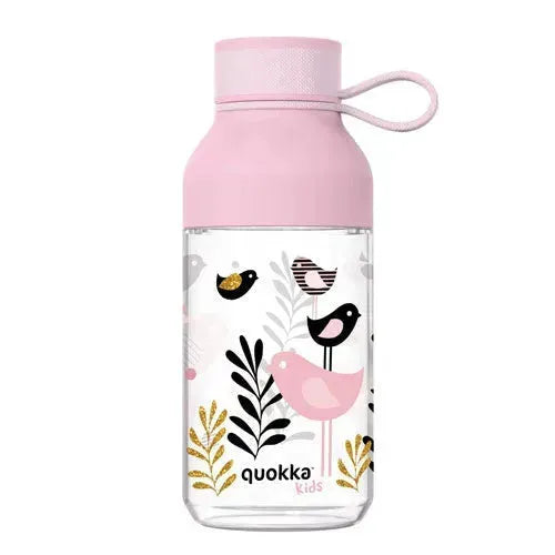 Quokka Ice Kids Birds Tritan Fles 430ml - Tiny Giggles