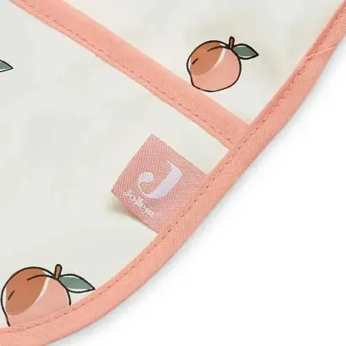 Jollein Slab Waterproof Met Mouw Peach - Tiny Giggles