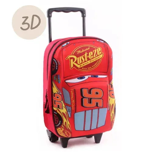 3D Cars 3 Piston Cup Rugzak Trolley - Tiny Giggles