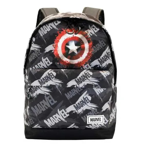 Captain America Grey HS Rugzak - Tiny Giggles