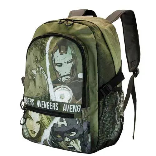 Avengers Army Green HS Rugzak - Tiny Giggles