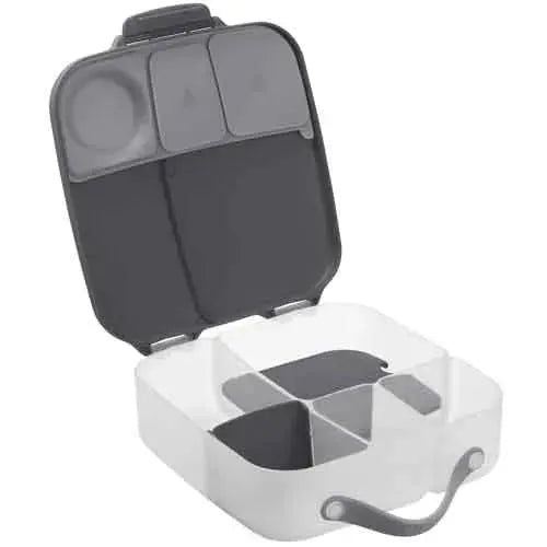 b.box Lunchbox Graphite 5+ jaar - Tiny Giggles