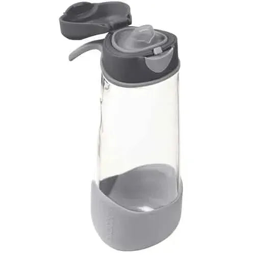 b.box Sport Spout 600ml Bottle Graphite - Tiny Giggles