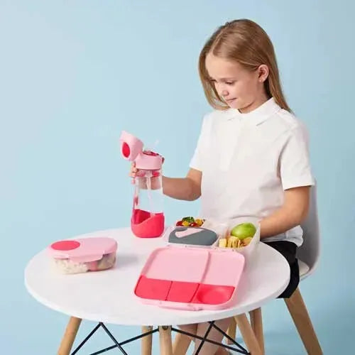 b.box Lunchbox Flamingo Fizz 5+ jaar - Tiny Giggles