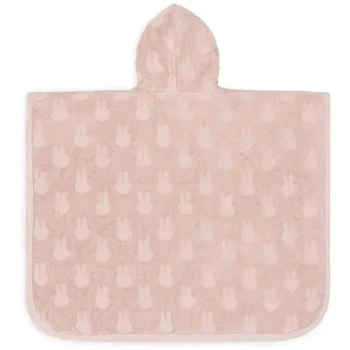 Jollein Badponcho Badstof Miffy Jacquard Wild Rose - Tiny Giggles