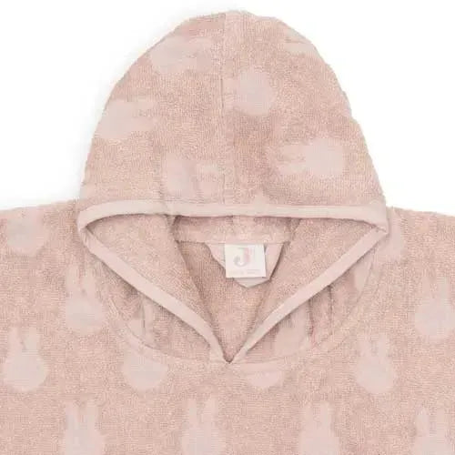 Jollein Badponcho Badstof Miffy Jacquard Wild Rose - Tiny Giggles