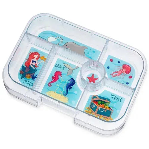 Yumbox Original Bento 6 Vakken Mermaid Power Pink - Tiny Giggles