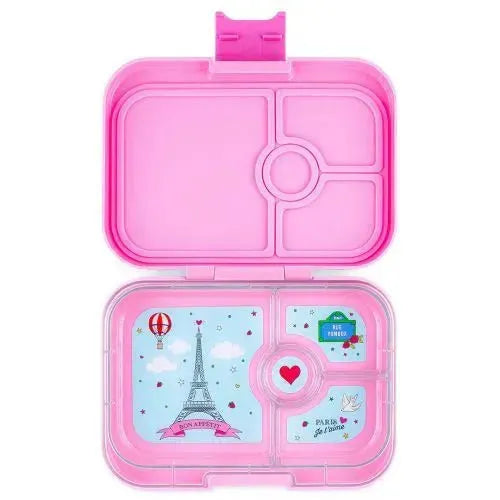 Yumbox Panino Bento 4 Vakken Paris je t'aime Fifi Pink - Tiny Giggles