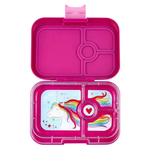 Yumbox Panino Bento 4 Vakken Unicorn Malibu Purple - Tiny Giggles