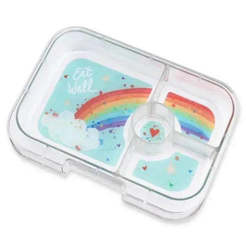 Yumbox Panino Tray Rainbow - Tiny Giggles