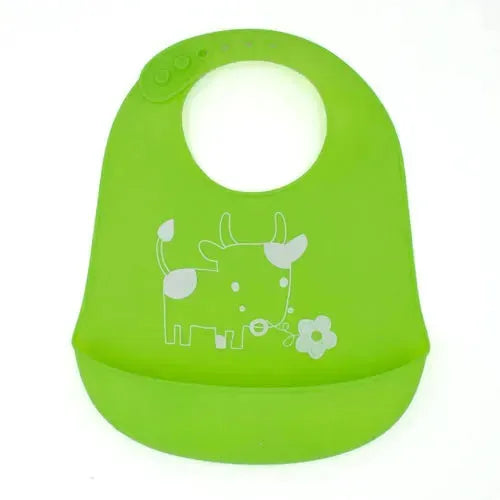 Silicone Slab Groen met Koe - Tiny Giggles