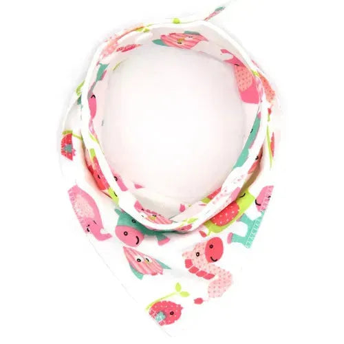 Pink n Pretty Bandana Slabbetjes - Set van 3 - Tiny Giggles