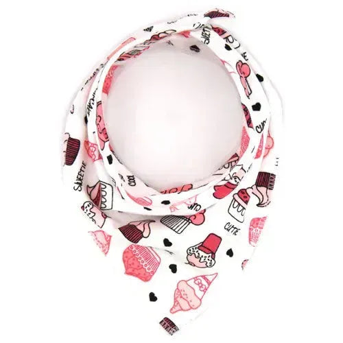 Pink n Pretty Bandana Slabbetjes - Set van 3 - Tiny Giggles