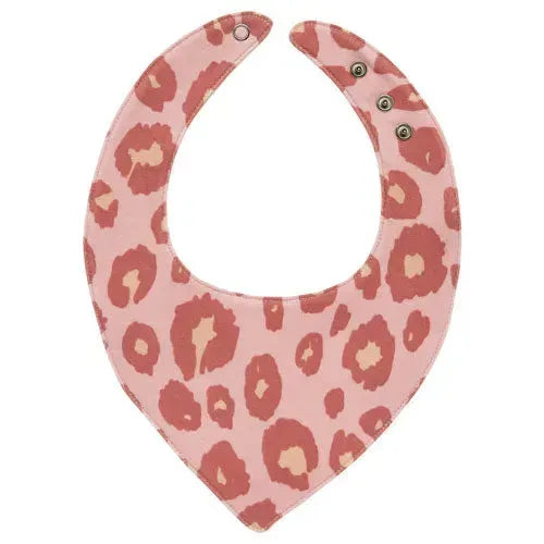 Meyco Bandana Panter/Dots Roze - Set van 2 - Tiny Giggles