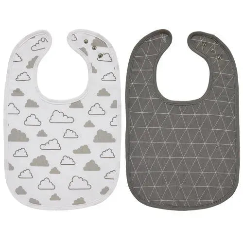 Meyco Slab Triangle/Little Clouds - Set van 2 - Tiny Giggles