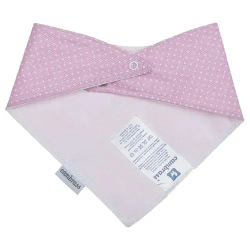 Cambrass Bandana Stippen Roze - Tiny Giggles