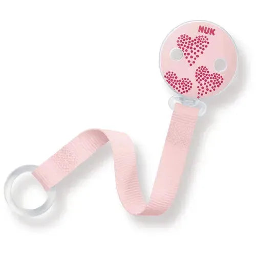 NUK Universeel Fopspeenlint Rose Hart - Tiny Giggles