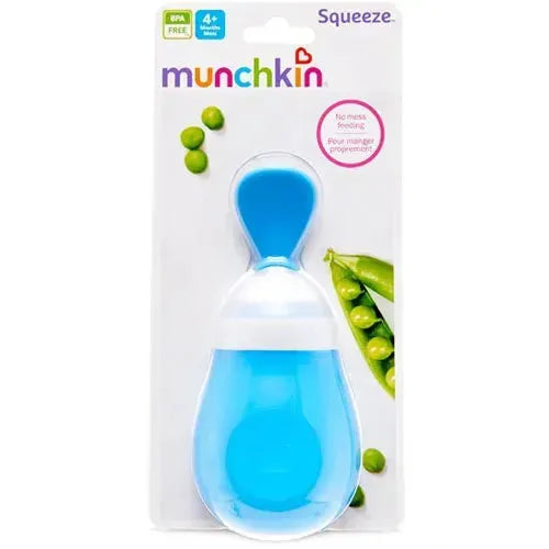 Munchkin Squeeze Lepel Blauw - Tiny Giggles