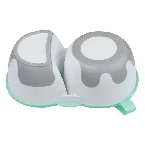 Babyono 2-Delig Mint Kommetje met Lepel - Tiny Giggles