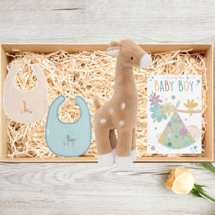 Cadeaubox samenstellen Jollein Knuffel Giraffe