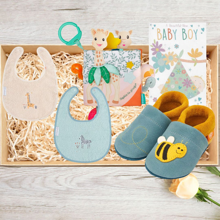 Cadeaubox samenstellen | Kraamcadeau Bubbly Blue XL