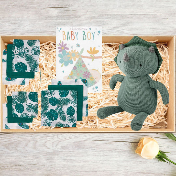 Cadeaubox samenstellen | Kraamcadeau Giggling Green XL