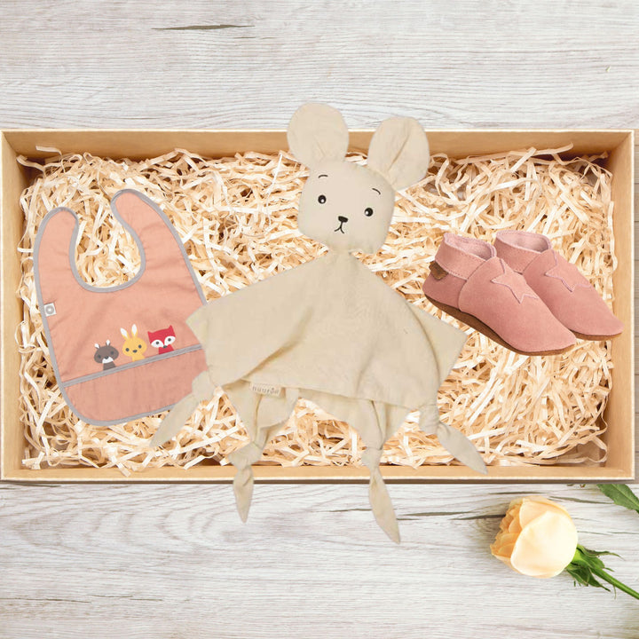 Cadeaubox samenstellen | nuuroo Arie Knuffeldoek Crème (vanaf €16)