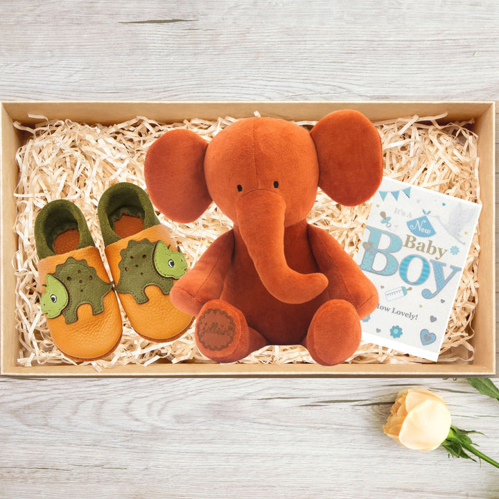 Cadeaubox samenstellen | Jollein Knuffel Elephant Rust (vanaf €17)