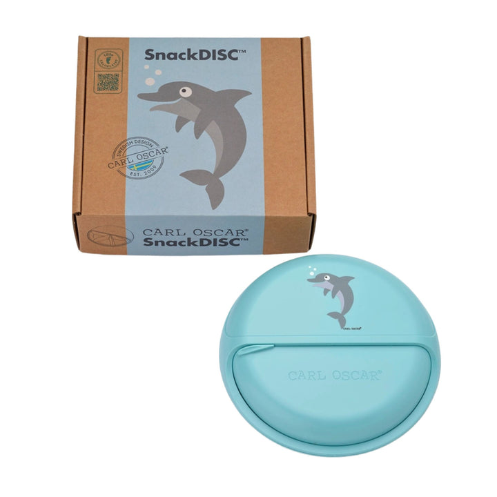 Carl Oscar SnackDisc Blauw Dolfijn