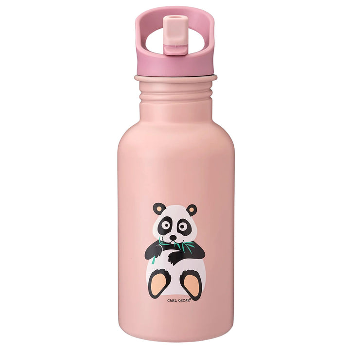 Carl Oscar Waterfles Roze Panda